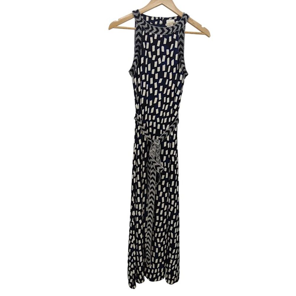 Niczoe Embellished Starry Sky Becca Dress Blue M